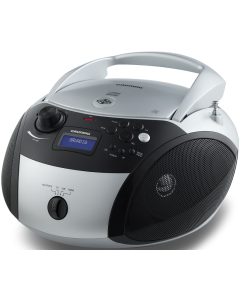Image Radio CD tuner FM digital PLL- 3WRMS - Bluetooth - CD Compatible MP3 - Port USB - Piles/Secteur.
